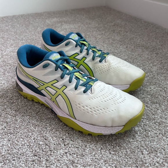 Asics Other - ASICS GEL-Kayano Ace Spikeless Size 11 Golf Shoes Men's White/Neon Lime 1111A209
